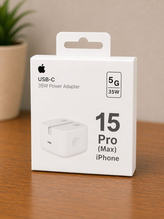 35W PD Charger 3-Pin Power Adapter | USB-C Fast Charger