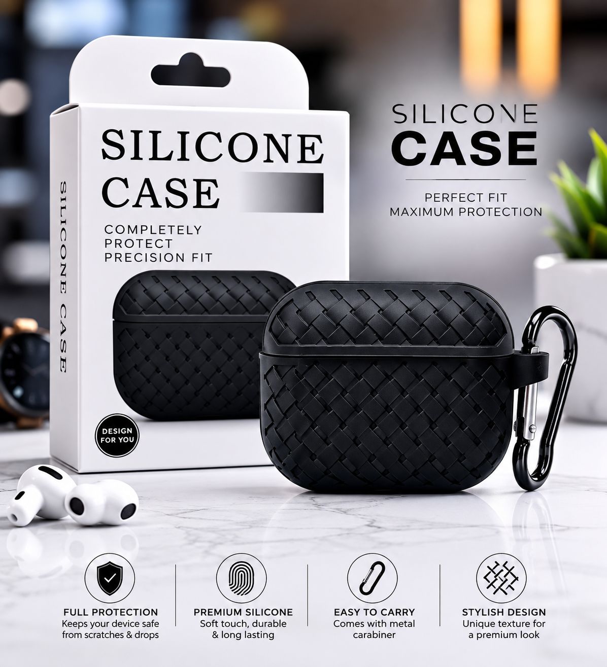 iPhone AirPods Pro 2 Silicone Case