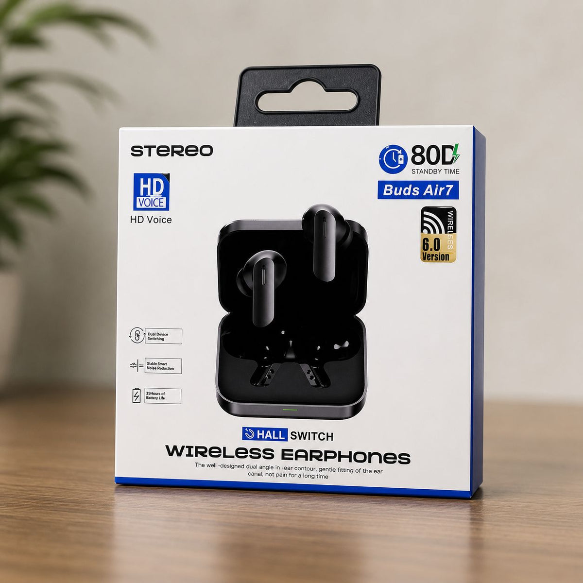 Wireless Bluetooth earbuds at Phone Gadget Pakistan