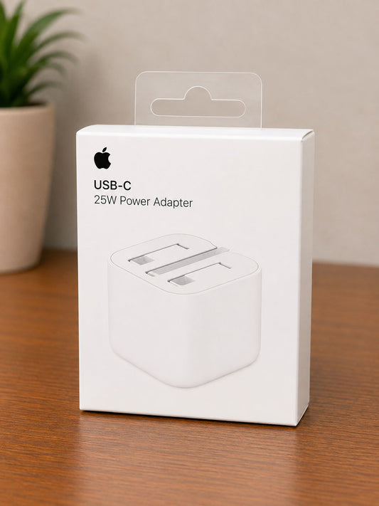 25W iPhone USB-C PD Power Adapter  | Fast Charger
