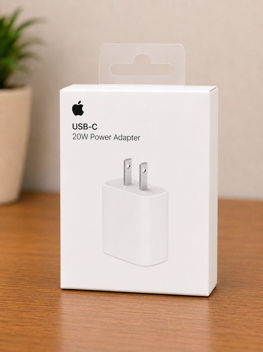Apple 20W USB-C Power Adapter 2-Pin | Fast Charging