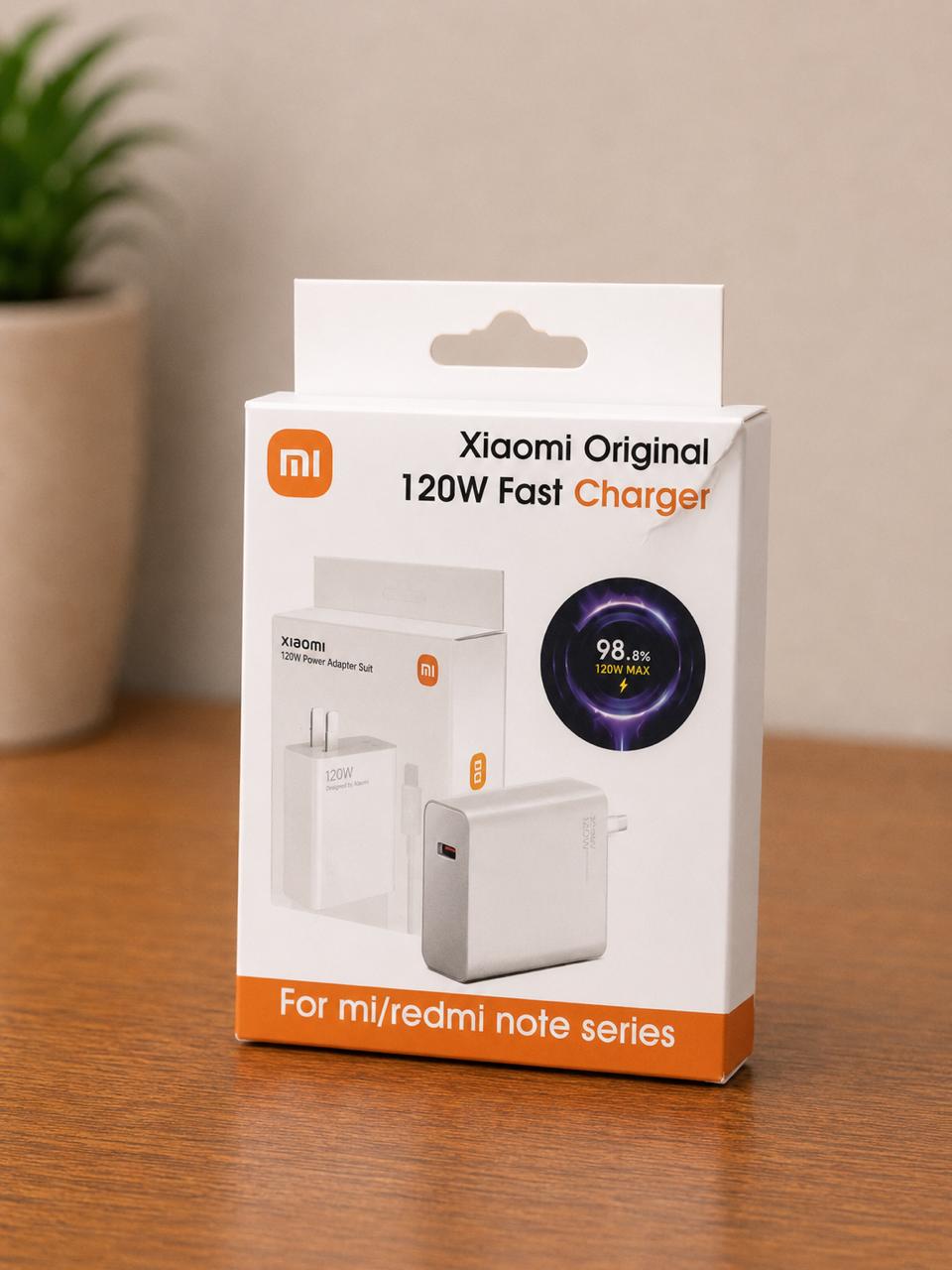 120W Fast Charger with USB-C Cable | Hyper Fast Charging