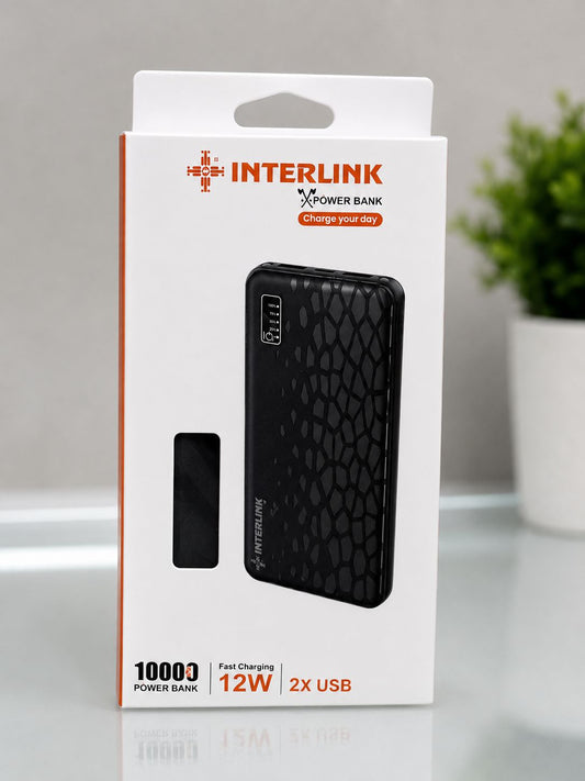 Interlink ECO 10000mAh Compact Power Bank